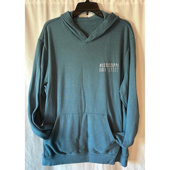 Unknown Tops - 228 Mississippi Gulf Coast Hoodie Size XXL